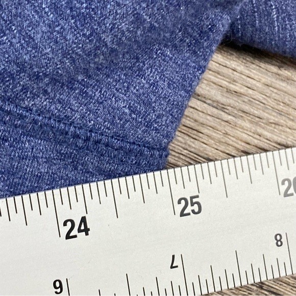 Talbots Cardigan Women Plus Size 3X Blue Open Front 3/4 Sleeve Ribbed Trim Light - Picture 8 of 10